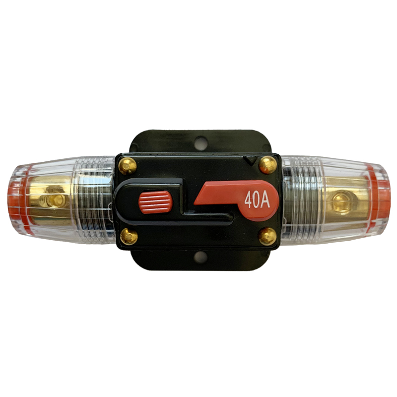 12V 24V DC 20A 30A 40A 50A 60A 80A 100A Automaattinen autopyörän aurinkoenergian katkaisija Reset sulake kytkin kodin aurinkoen